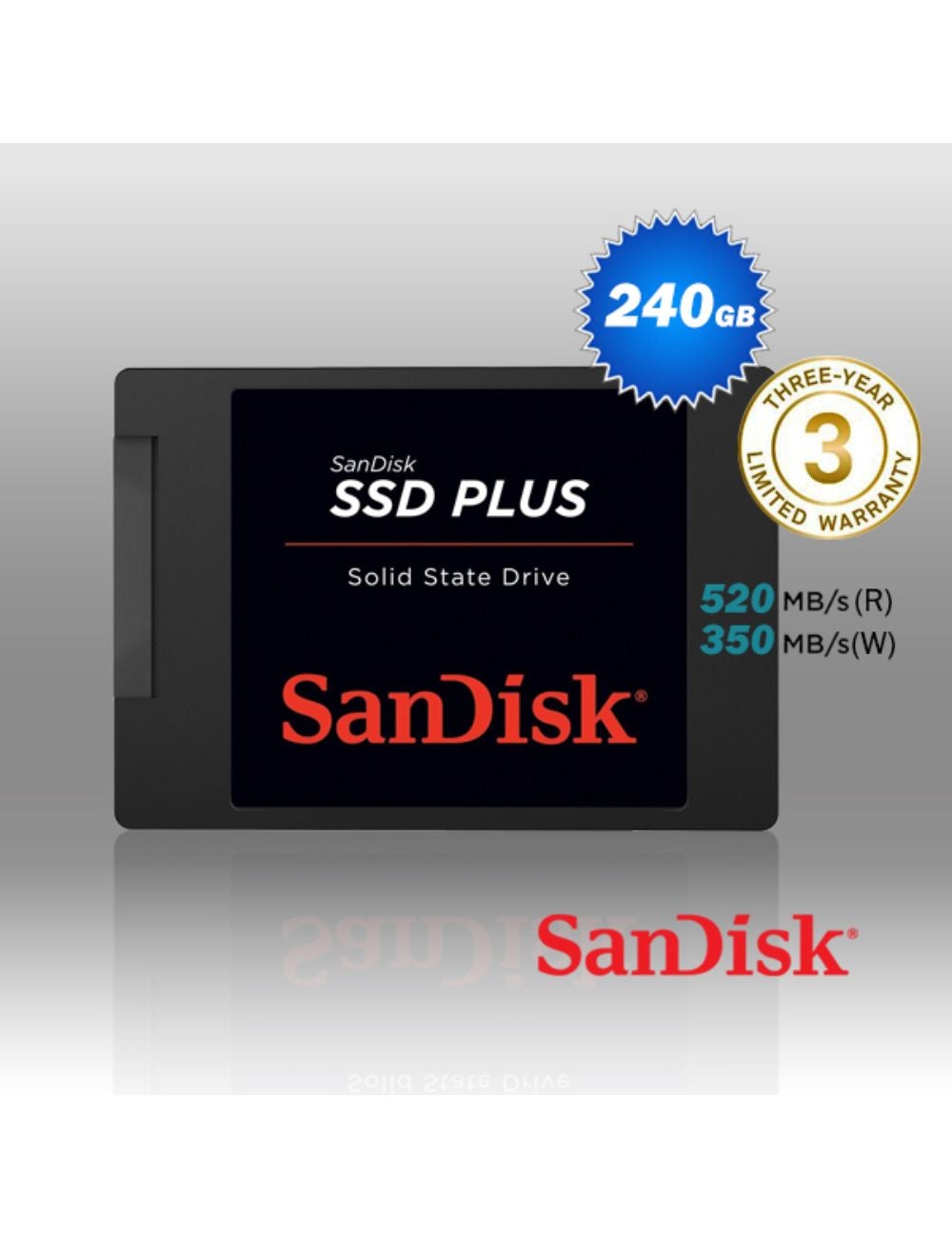 SanDisk SSD Plus 240GB 2 5 Inch SATA III SSD SDSSDA 240G Rockmans