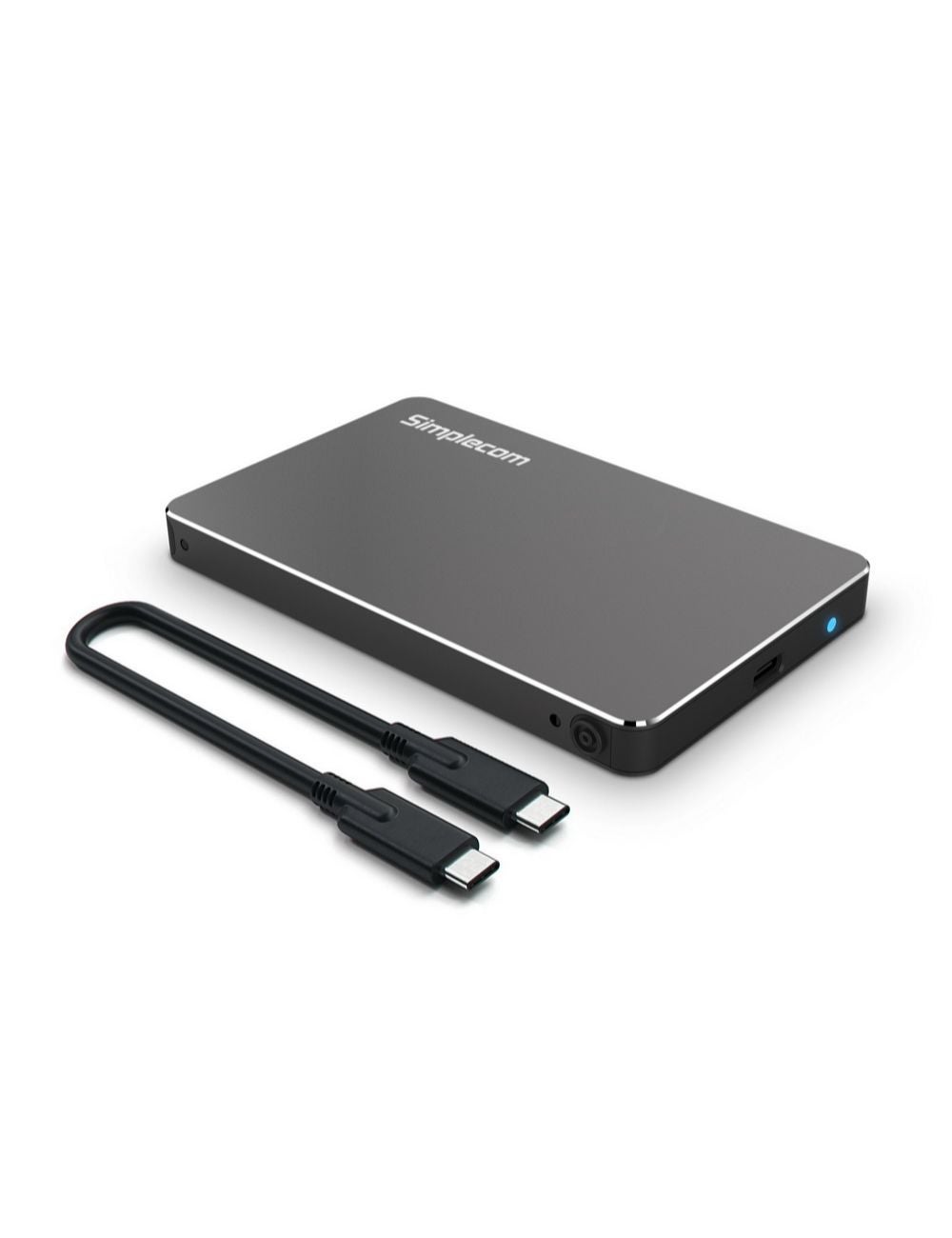 Simplecom Se Aluminium Tool Free Sata Hdd Ssd To Usb Type