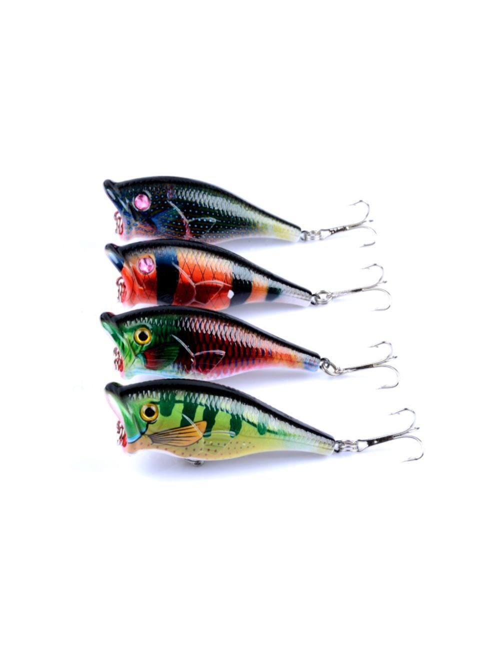 4X 6 5cm Popper Poppers Fishing Lure Lures Surface Tackle Fresh