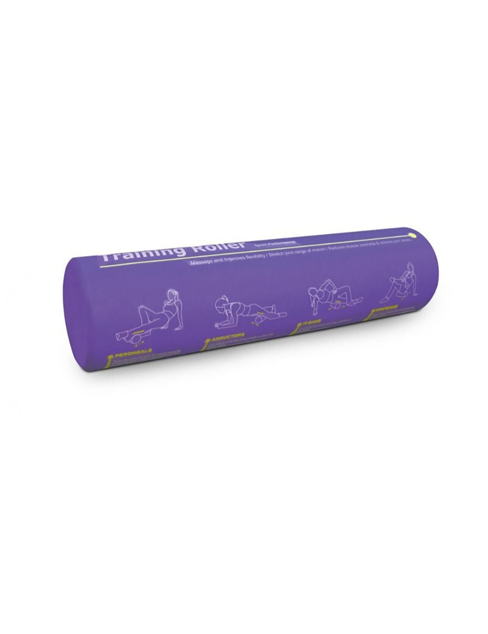 Bodyworx Purple Training Fitness Workout Eva Foam Tube Body Rollers