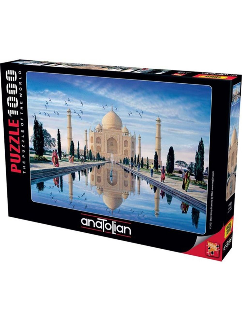 Anatolian Taj Mahal Jigsaw Puzzle 1000pcs W Lane