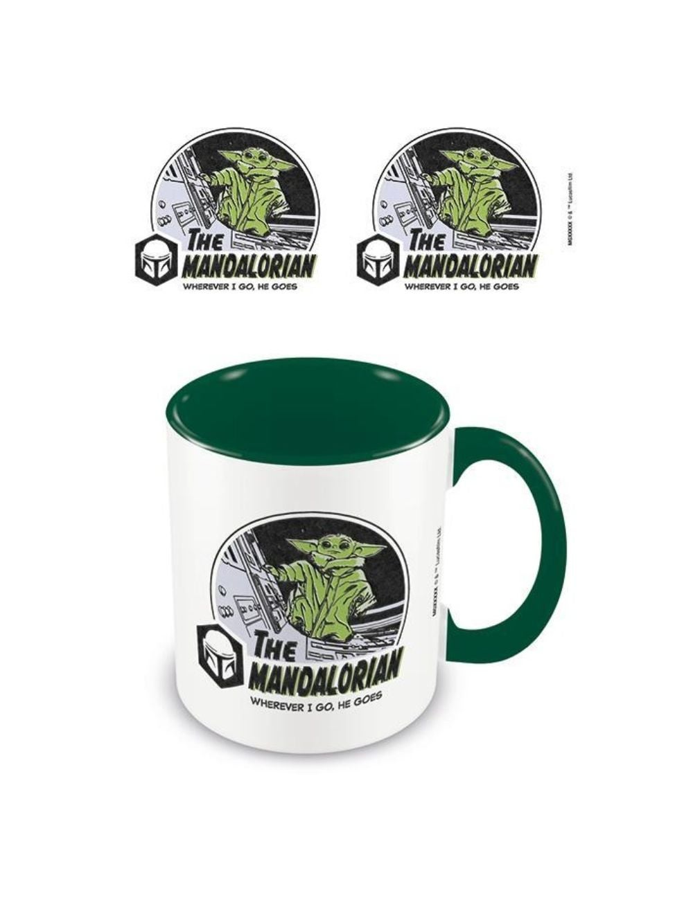 Star Wars The Mandalorian Wherever I Go He Goes Mug Wlane Australia