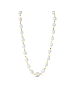 By F&R Lexi Linked Pearl Necklace