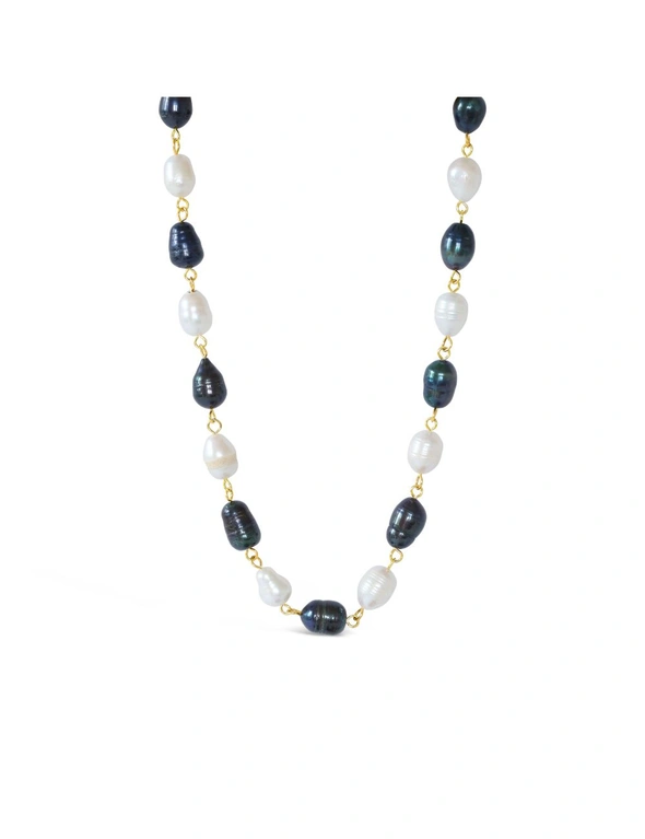 By F&R Lexi Linked Pearl Necklace, hi-res image number null