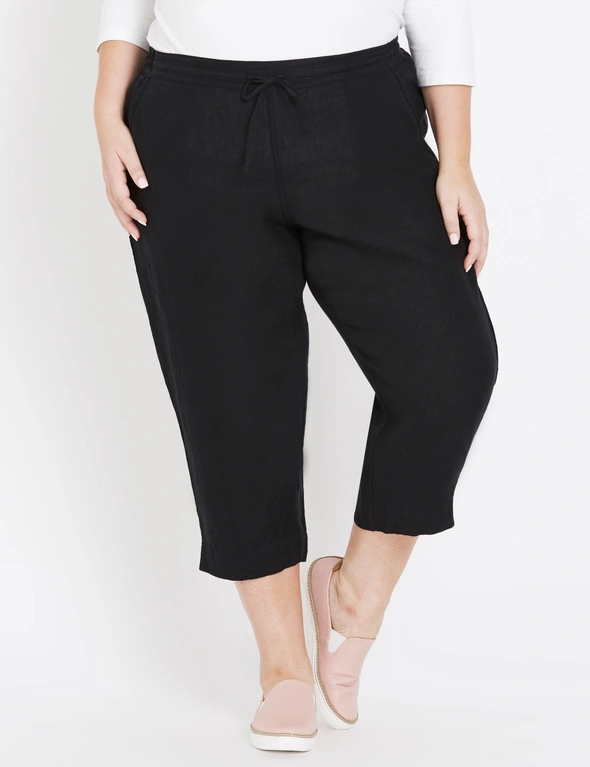 FAULTY Autograph Crop Linen Pant, hi-res image number null