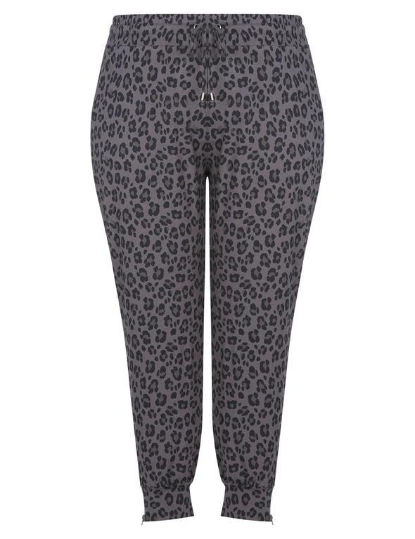 Autograph Ankle Zip Animal Pant, hi-res image number null