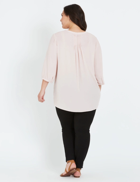 Autograph Back Pleated Blouse, hi-res image number null