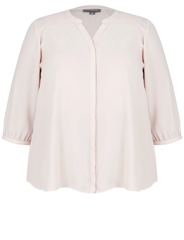 Autograph Back Pleated Blouse, hi-res image number null