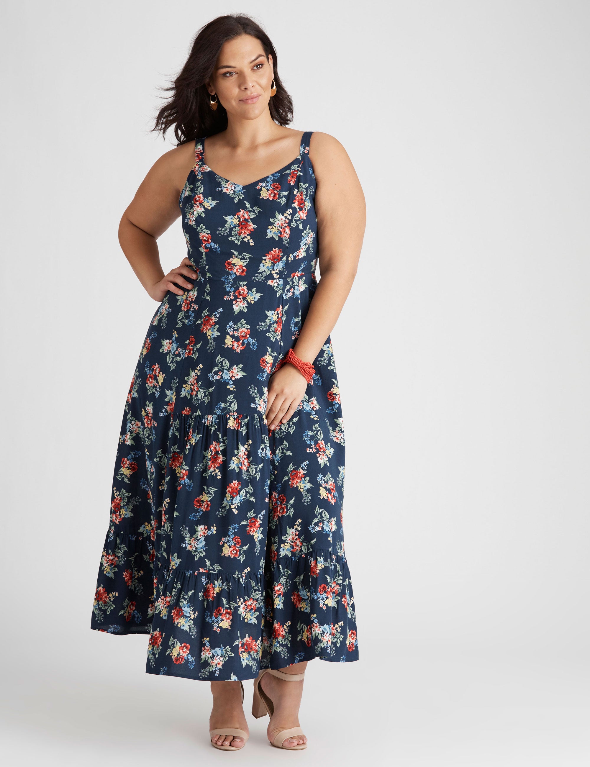 Autograph Woven Tiered Maxi Dress | EziBuy Australia