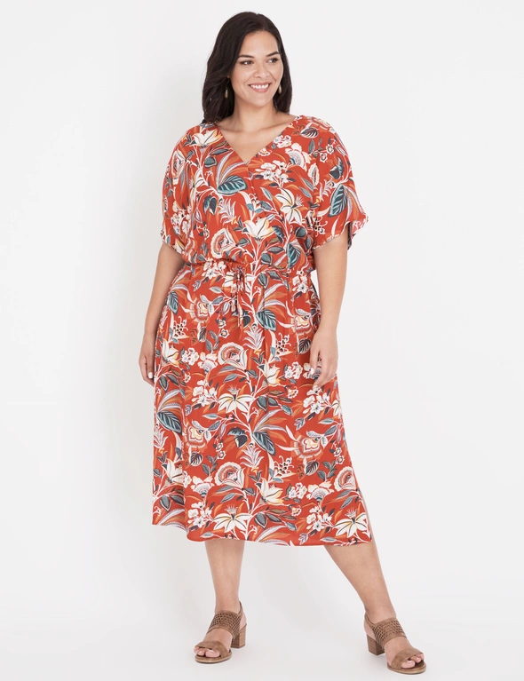 Autograph Woven Mock Wrap Dress, hi-res image number null