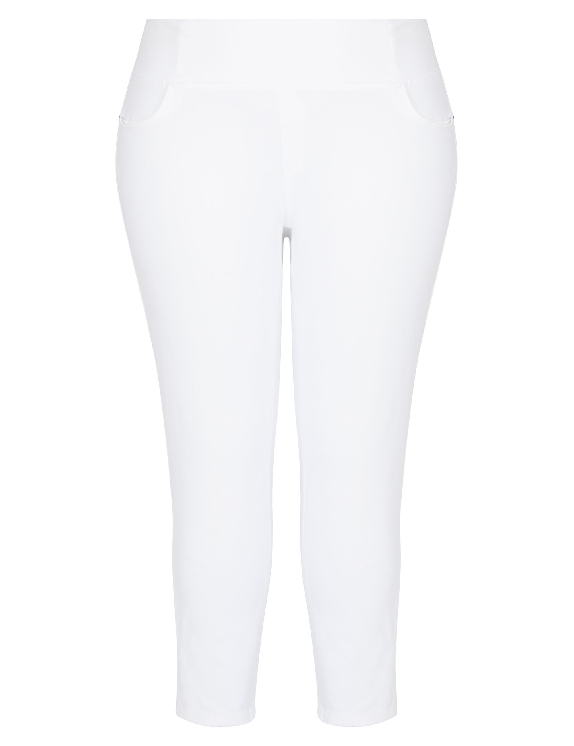 US 22 AUTOGRAPH - Plus Size - Womens Jeans - White Jeggings - Denim 
