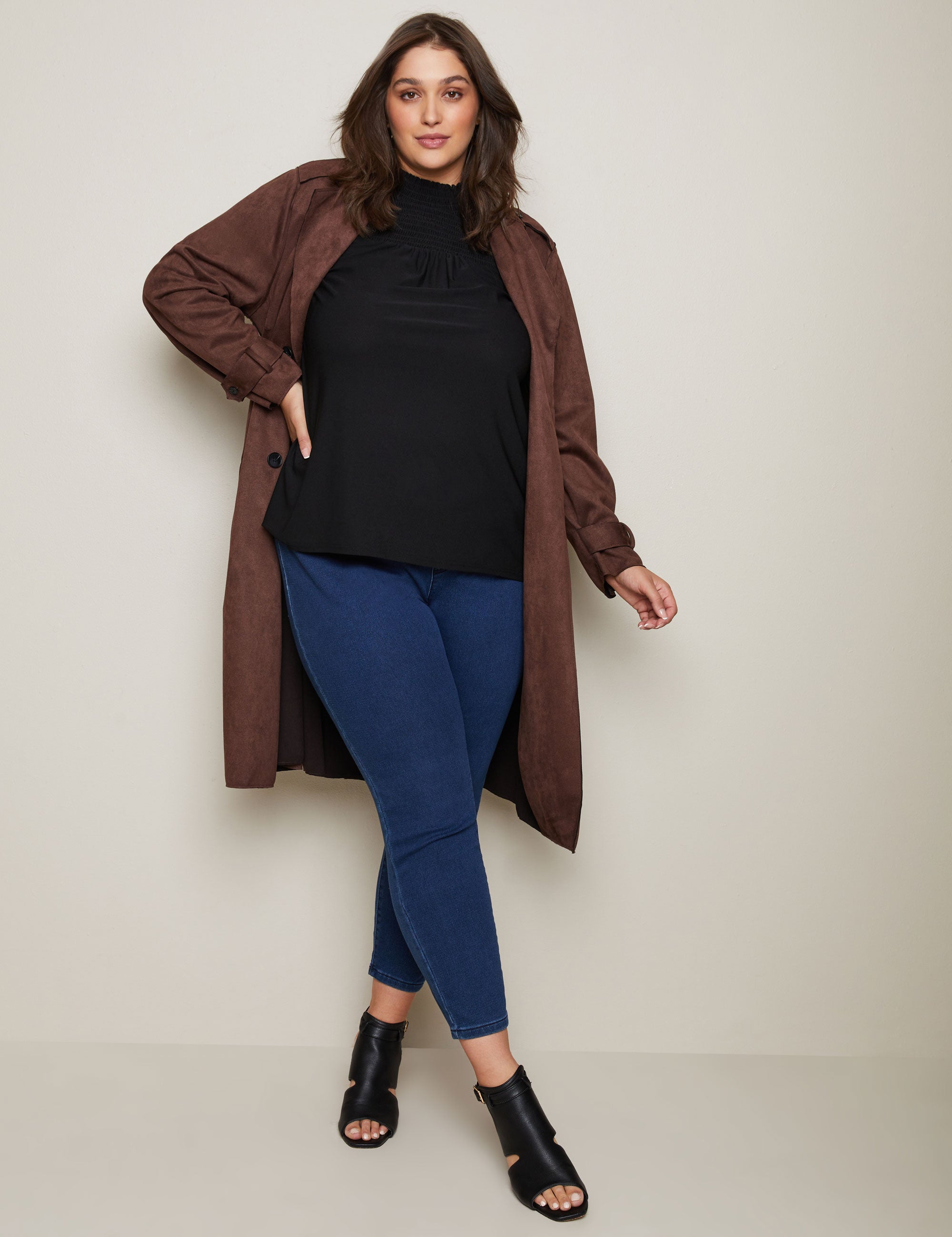Autograph Pull On Knitwear Jeggings - Womens - Plus Size Curvy