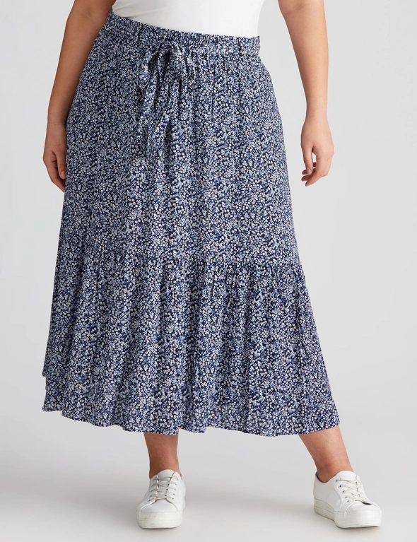 Autograph Woven Belted Skirt, hi-res image number null
