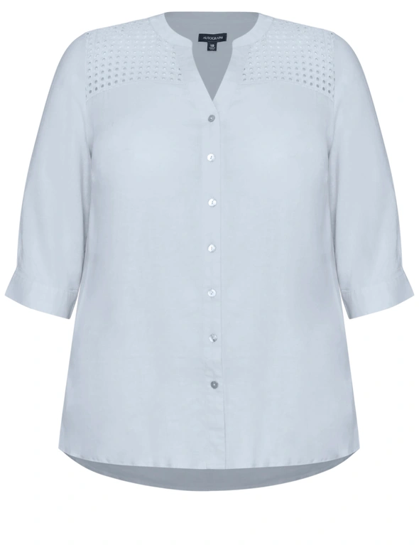 Autograph Broderie Trim Shirt, hi-res image number null