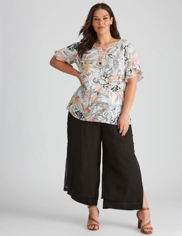 Autograph Woven Full Length Double Layer Pants