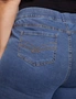 Autograph Pull On Straight Leg Crop Jean, hi-res