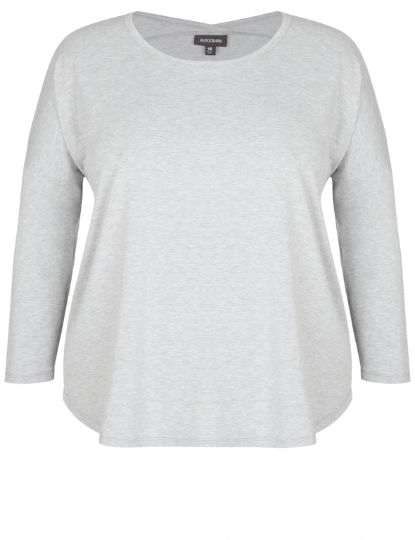 Autograph Knit Long Sleeve T-Shirt, hi-res image number null