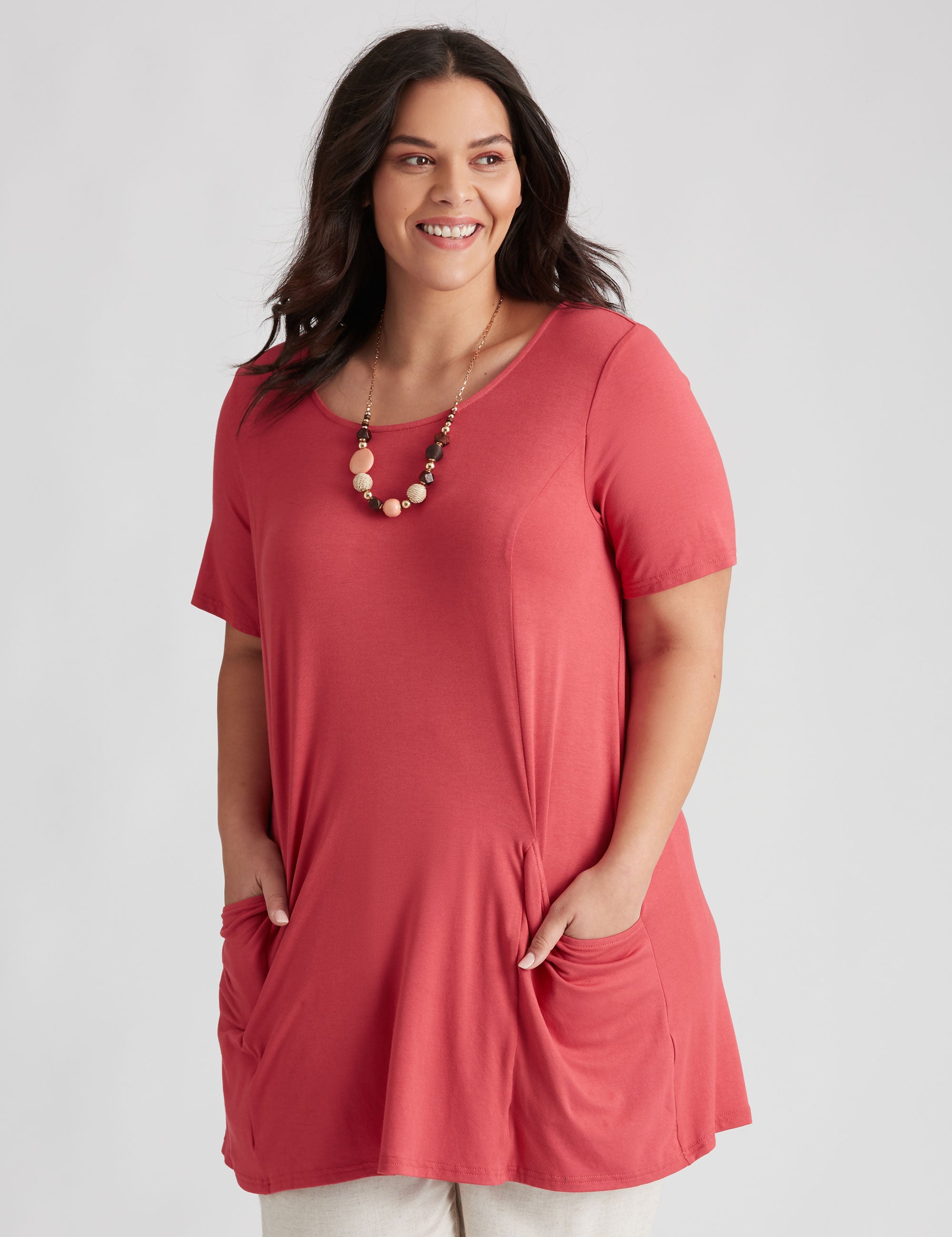 Beaded Plus-Size Tops for Women