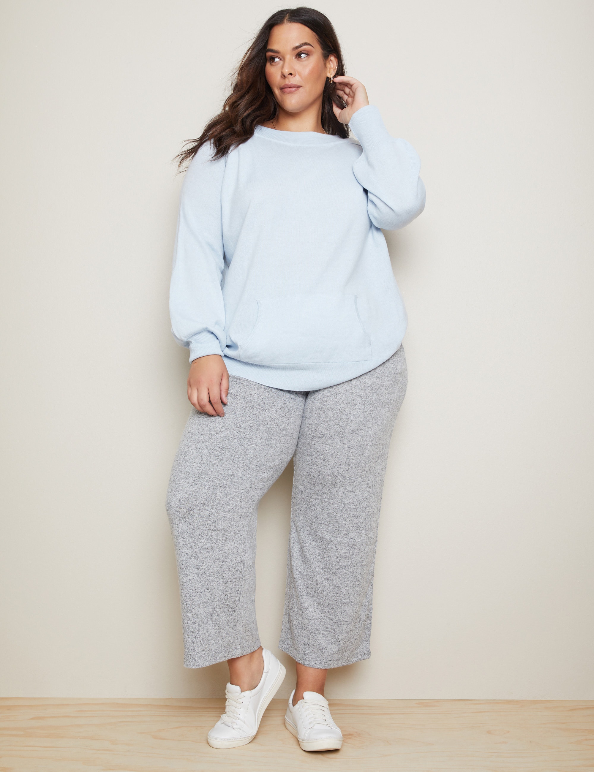 White jumper cheap plus size