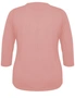 Autograph Knitwear 3/4 Sleeve One Button Knitwear Top, hi-res