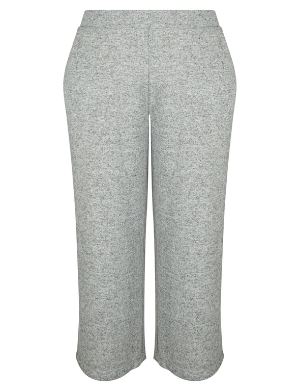 Autograph Cropped Fluffy Knitwear Pants, hi-res image number null