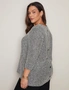 Autograph Knitwear Long Sleeve Button Back Textured Top, hi-res