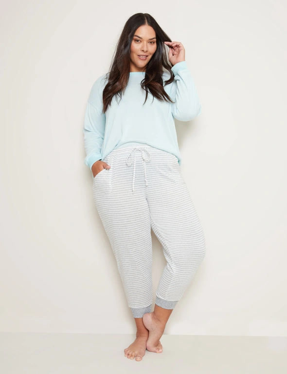 Autograph Knitwear Full Length Fluffy Sleepwear Pants, hi-res image number null