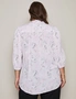 Autograph Woven Short Sleeve Smocked Collar Top, hi-res