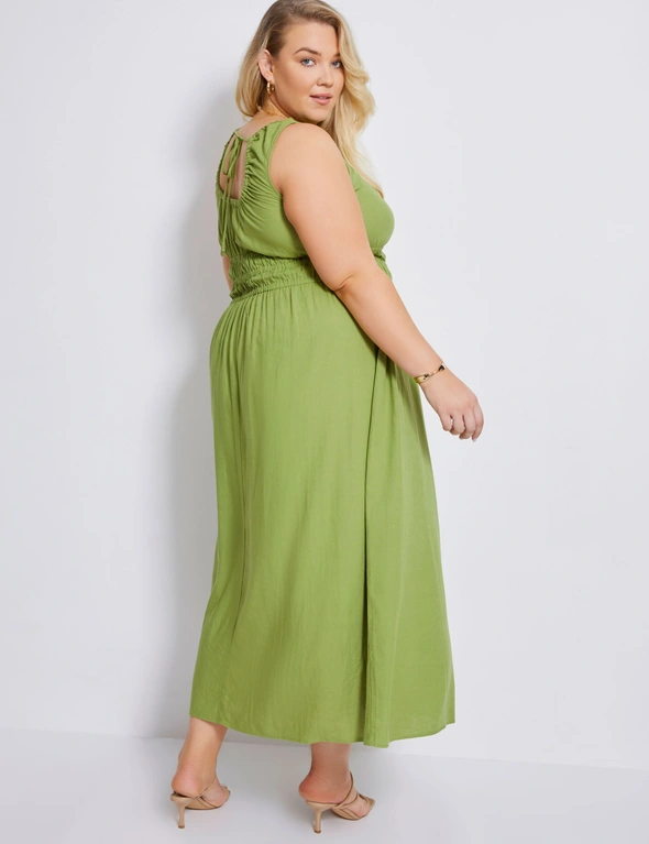 Autograph Sleeveless Scoop Back Maxi Dress, hi-res image number null