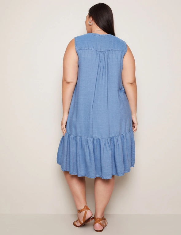 Autograph Woven Pintuck Dress, hi-res image number null