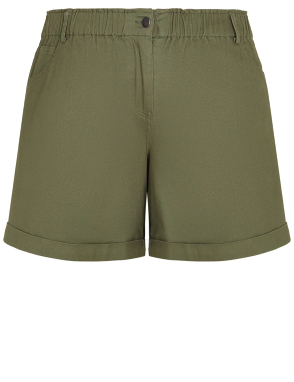 Autograph Fly Front Cotton Shorts, hi-res image number null
