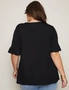 Autograph Frill Sleeve Button Front Top, hi-res