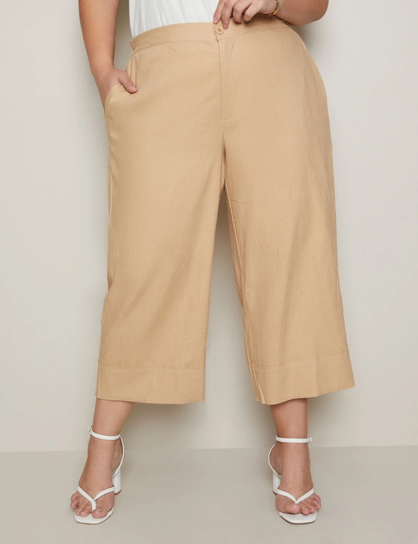 Autograph 7/8 Button-Up Straight Leg Pants, hi-res image number null
