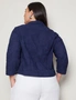 Autograph 3/4 Sleeve Embroidered Cotton Jacket, hi-res