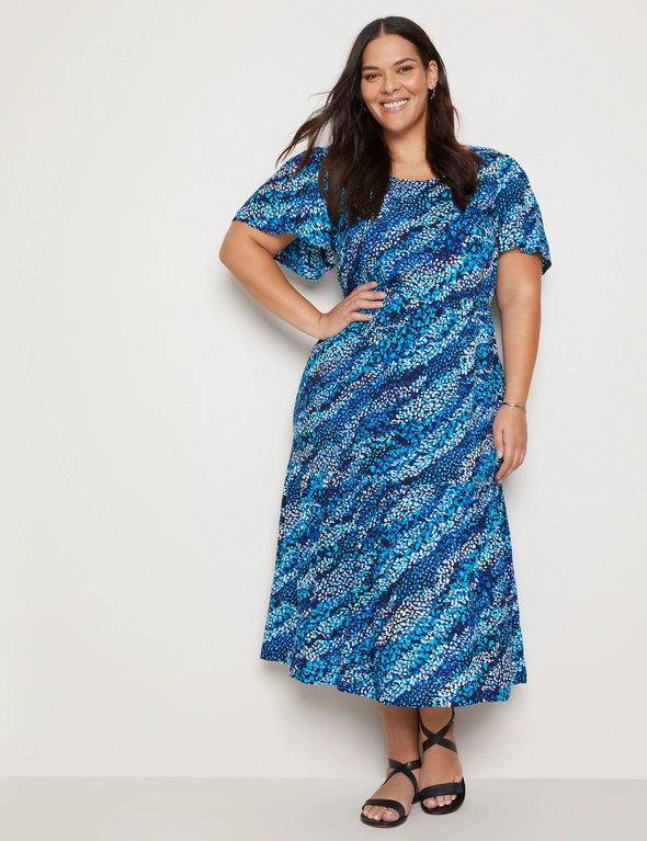 Tiered Midi Dress | EziBuy Australia