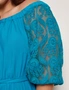 Autograph Lace Sleeve Off Shoulder Maxi Summer Dress, hi-res