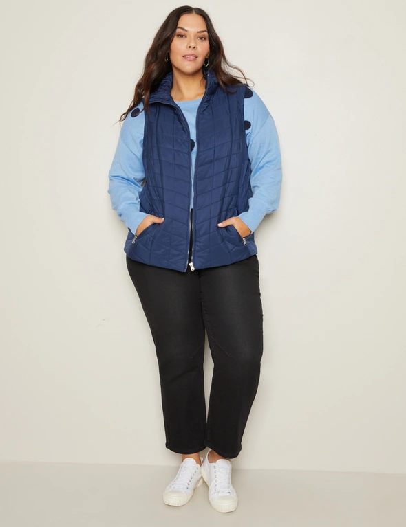Autograph Quilted Puffer Vest, hi-res image number null