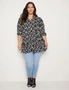 Autograph V neck Tiered Tunic, hi-res