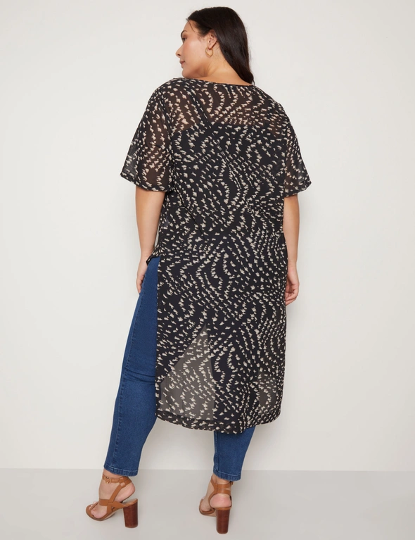 Autograph Elbow Sleeve Longline Tunic, hi-res image number null