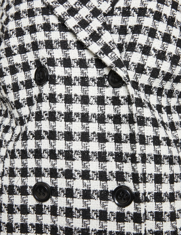 Autograph Longline Check Coat, hi-res image number null