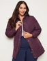 Autograph Long Sleeve Quilted Puffer Jacket, hi-res