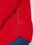 Autograph Long Sleeve Button Side Curved Hem Textured Knit Jumper, hi-res