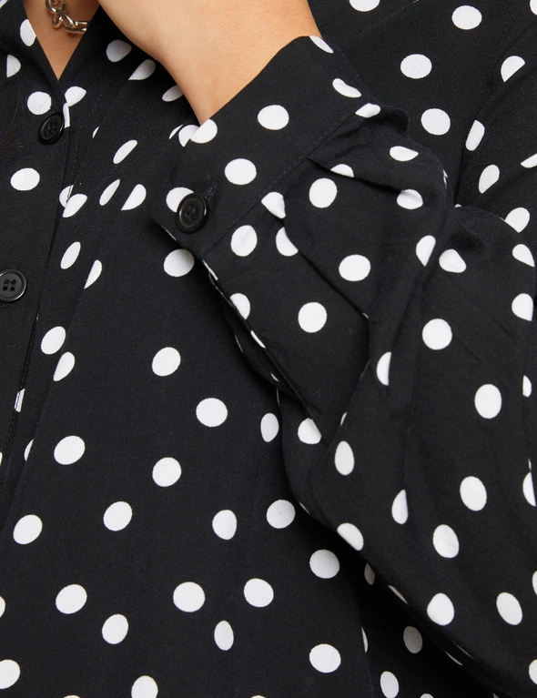 Autograph Contrast Detail Long Sleeve Shirt, hi-res image number null