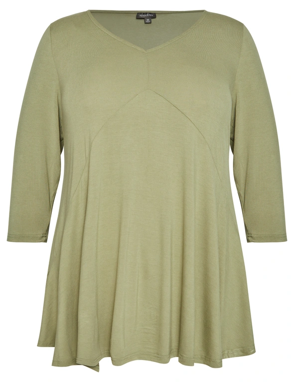 Autograph 3/4 Sleeve Knit Tunic, hi-res image number null