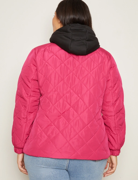 Autograph Long Sleeve Puffer Jacket, hi-res image number null