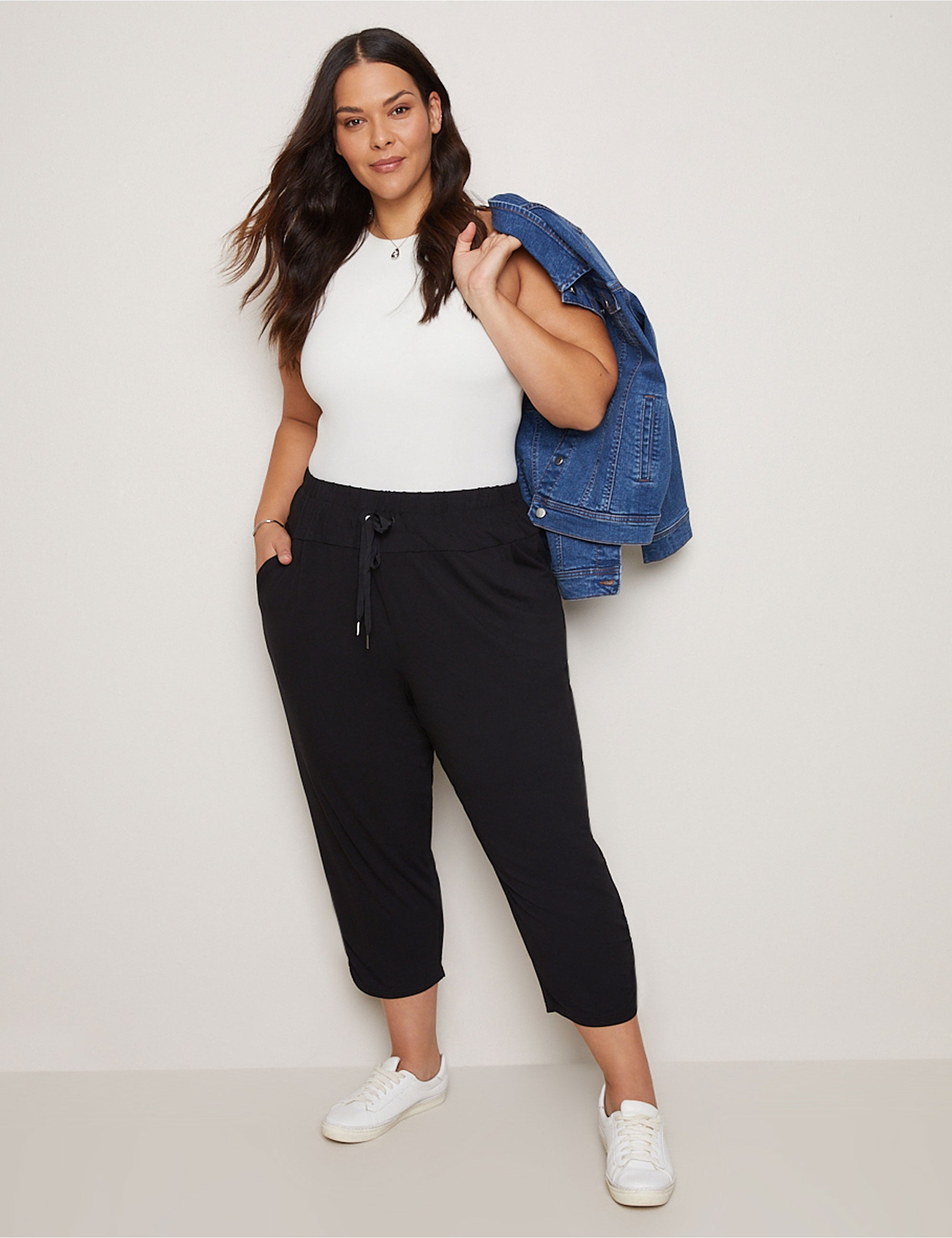 Autograph Knit Drape Pant | EziBuy Australia