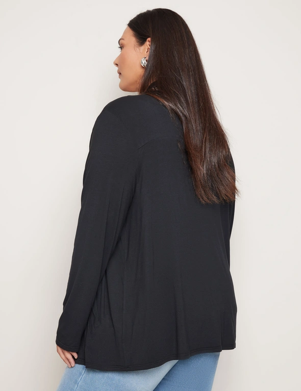Autograph Long Sleeve Drape Cover Up, hi-res image number null
