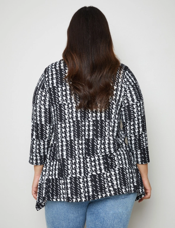 Autograph 3/4 Sleeve Side Split Tunic, hi-res image number null