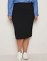 Autograph Knee Length Two-Way Stretch Work Skirt, hi-res