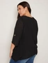 Autograph 3/4 Sleeve Double Layer Tunic, hi-res